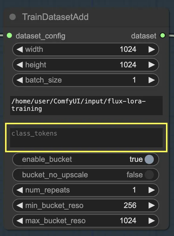 FLUX LoRA TrainDatasetAdd：类别标记